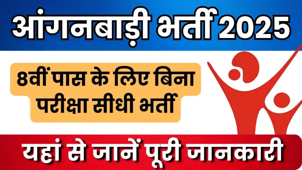 Anganwadi Recruitment 2025