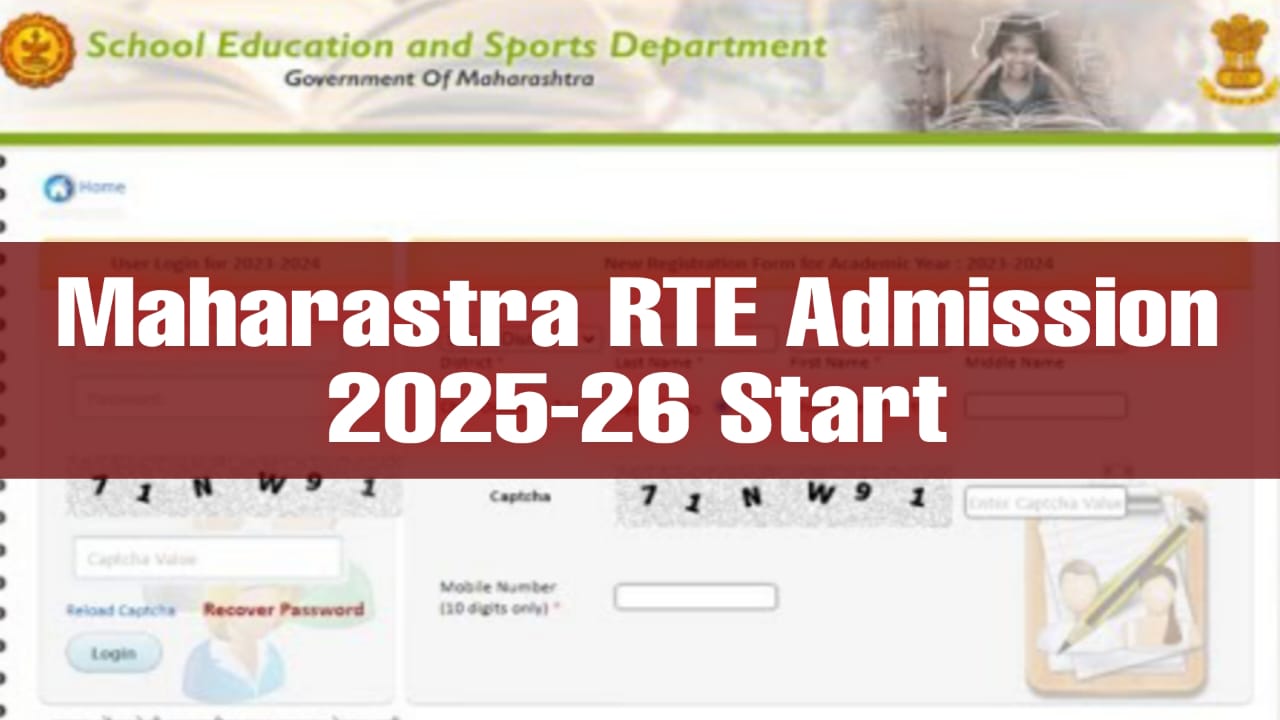 Maharashtra RTE Admissions 2025