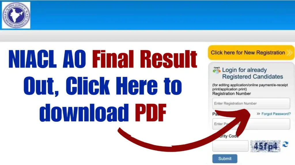 NIACL AO Final Result 2025