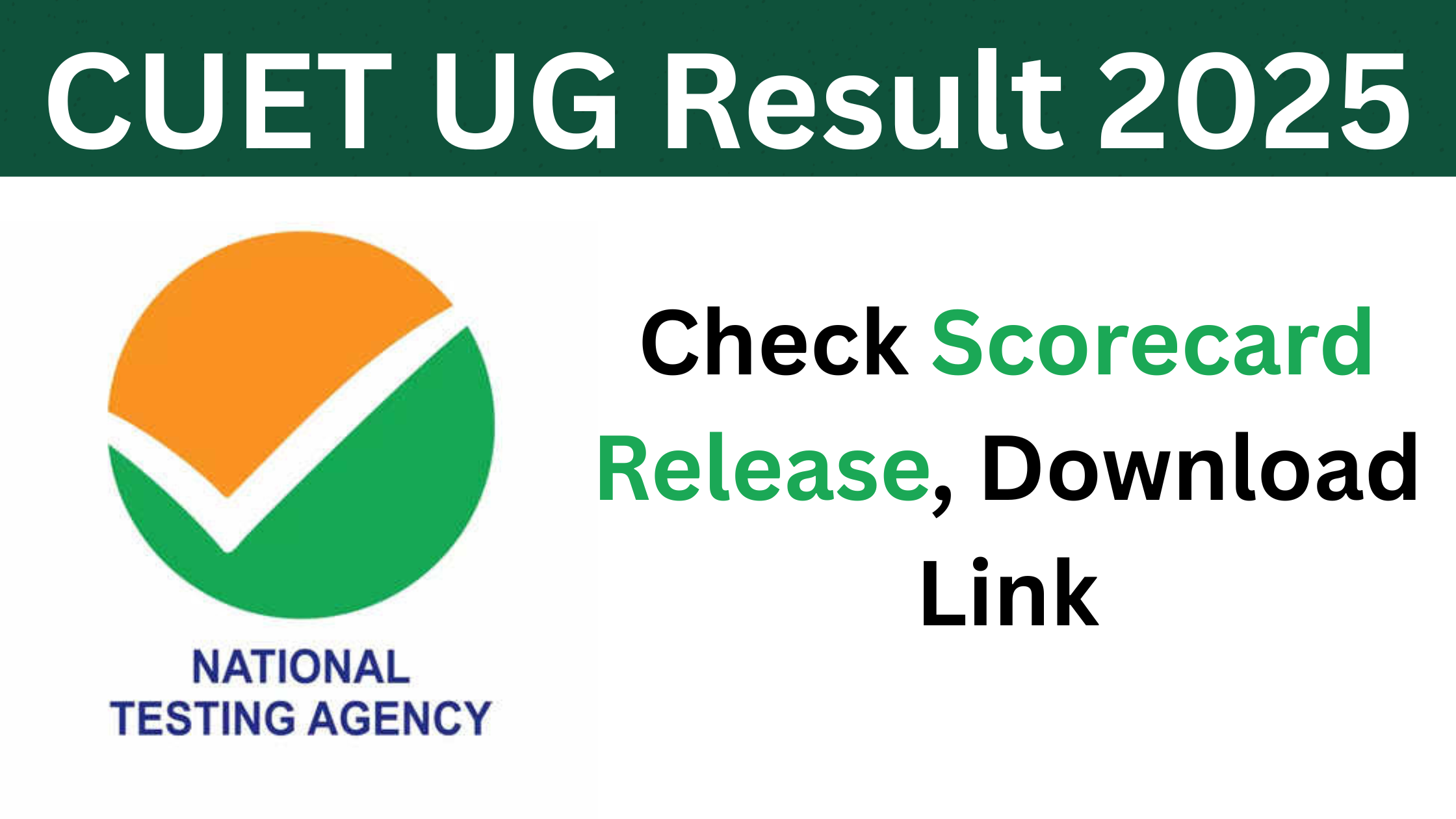 CUET UG Result 2025
